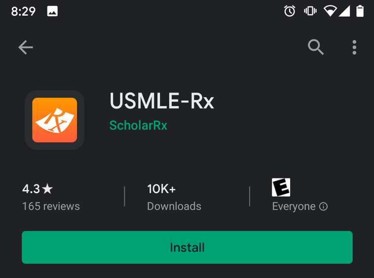 How to Get the USMLERx Android App USMLERx
