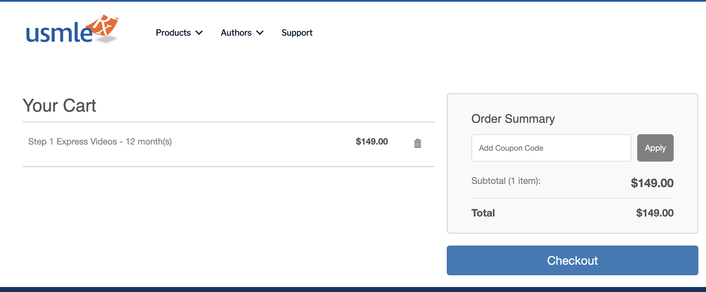 Where Do I Enter a Promo Code in USMLERx USMLERx
